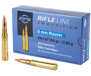 Prvi Partizan Rifle 8MM Mauser 198 Grain Full Metal Jacket 20 Round Box PP8F