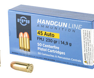 Prvi Partizan Pistol 45 ACP 230 Grain Full Metal Jacket 50 Round Box PPH45F