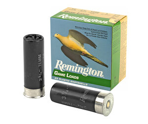 Remington Game Load 12 Gauge 2.75" #7.5 3.25 Dr 1 oz. 25 Round Box 20030