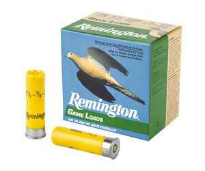 Remington Game Load 20 Gauge 2.75" #7.5 3.25 Dr 1 oz. 25 Round Box 20042