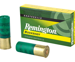 Remington Express 12 Gauge 2.75" 000 Buck 3 Dram Buckshot 10 Pellets 5 Round Box 20406