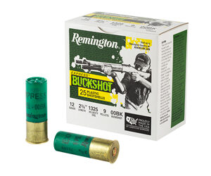 Remington Express 12 Gauge 2.75" 00 Buck 25 Round Box 20411