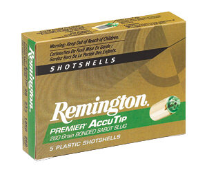 Remington AccuTip 20 Gauge 2.75" 260 Grain Sabot Slug 5 Round Box 20496