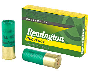 Remington Express 12 Gauge 2.75" 00 Buck 4 Dram Buckshot 9 Pellets 5 Round Box 20620