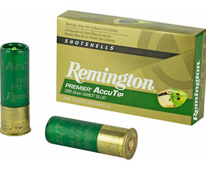 Remington AccuTip 12 Gauge 2.75" 385 Grain Sabot Slug 5 Round Box 20727