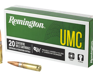 Remington UMC 300 Blackout 220 Grain Open Tip Flat Base 20 Round Box 21422
