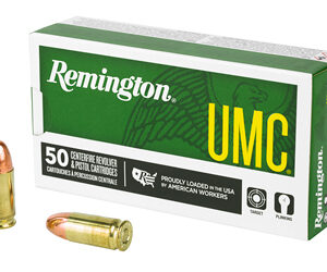 Remington UMC 9MM 115 Grain Full Metal Jacket 50 Round Box 23728