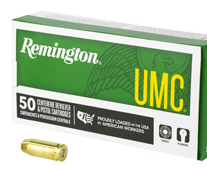 Remington UMC 40 S&W 180 Grain Full Metal Jacket 50 Round Box 23742
