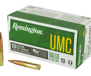 Remington UMC 300 Blackout 220 Grain Open Tip Flat Base 50 Round Box 24026