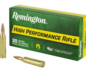 Remington High Performance 243 Winchester 80 Grain Pointed Soft Point 20 Round Box 27800