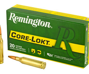 Remington Core Lokt 243 Winchester 100 Grain Pointed Soft Point 20 Round Box 27802