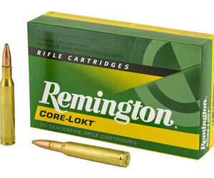 Remington Core Lokt 270 Winchester 130 Grain Pointed Soft Point 20 Round Box 27808