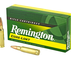 Remington Core Lokt 308 Winchester 150 Grain Pointed Soft Point 20 Round Box 27842