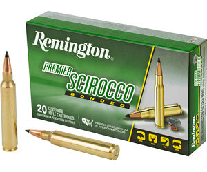 Remington Premier Scirocco Bonded 300 Remington Ultra Magnum 180 Grain Polymer Tip 20 Round Box 27936