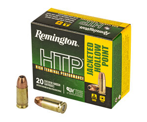 Remington High Terminal Performance 9MM 147 Grain Jacketed Hollow Point 20 Round Box 28295