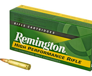 Remington High Performance 223 Remington 55 Grain Pointed Soft Point 20 Round Box 28399