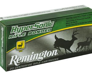 Remington Hypersonic 270 Winchester 140 Grain Ultra Bonded Pointed Soft Point 20 Round Box 28955