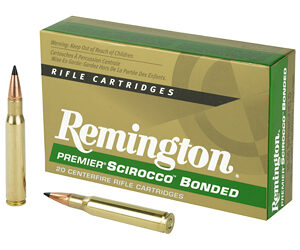 Remington Premier Scirocco Bonded 30-06 Springfield 150 Grain Polymer Tip 20 Round Box 29318