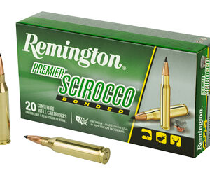 Remington Premier Scirocco Bonded 243 Winchester 90 Grain Polymer Tip 20 Round Box 29320