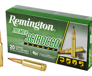 Remington Premier Scirocco Bonded 6.5 Creedmoor 130 Grain Bonded Hollow Point 20 Round Box 29344