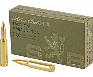 Sellier & Bellot Rifle 308WIN 147 Grain Full Metal Jacket 20 Round Box SB308A