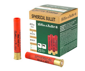 Sellier & Bellot Super Speed 410 Gauge 3" Chamber Buckshot 5 Pellets 25 Round Box SB410B