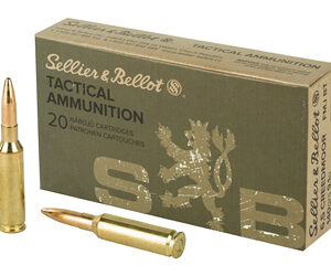 Sellier & Bellot Rifle 6.5 Creedmoor 140 Grain Full Metal Jacket 20 Round Box SB65A