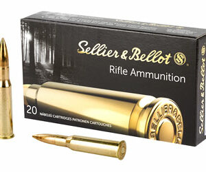 Sellier & Bellot Rifle 7.62X54R 180 Grain Full Metal Jacket 20 Round Box SB76254RA