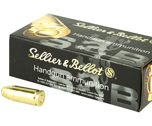 Sellier & Bellot Pistol 9MM Subsonic 150 Grain Full Metal Jacket 50 Round Box SB9SUBB