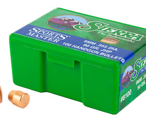 Sierra Bullets – Reloading BlitzKing .224 Diameter 22 Caliber 55 Grain Ballistic Tip 100 Count 1455