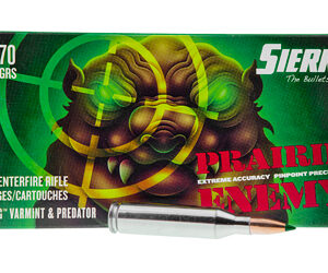 Sierra Bullets Prairie Enemy 243 Winchester 70Gr BlitzKing 20 Round Tip A1507--02
