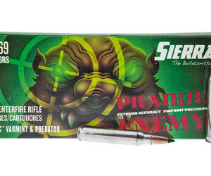 Sierra Bullets Prairie Enemy 223 Remington 69Gr BlitzKing 20 Round Box A7170--09