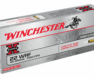 Winchester Ammunition Rimfire 22WRF 45 Grain Lead 50 Round Box 22WRF