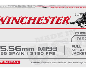 WIN USA 5.56 55GR FMJ 20/1000