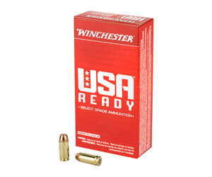 Winchester Ammunition USA Ready 40S&W 165 Grain Full Metal Jacket 50 Round Box RED40