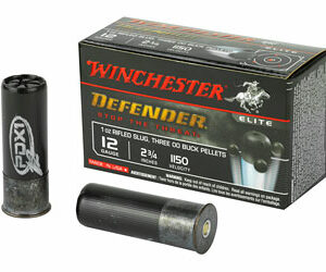 Winchester Ammunition Defender Supreme Elite 12 Gauge 2.75" Buckshot 10 Round Box S12PDX1