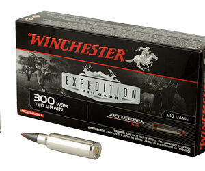 Winchester Ammunition Expedition Big Game 300WSM 180 Grain AccuBond CT 20 Round Box S300WSMCT