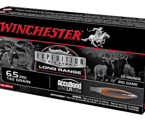Winchester Ammunition Big Game Long Range 6.5 PRC 142Gr AccuBond LR 20 Round Box S65PLR
