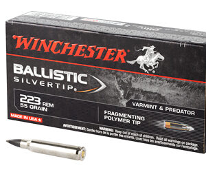 Winchester Ammunition Supreme 223REM 55 Grain Supreme Ballistic Silvertip 20 Round Box SBST223B