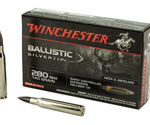 Winchester Ammunition Supreme 280REM 140 Grain Supreme Ballistic Silvertip 20 Round Box SBST280