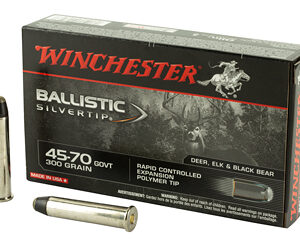 Winchester Ammunition Ballistic Silvertip 45-70 Government 300 Grain 20 Round Box SBST4570