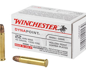 Winchester Ammunition USA 22WMR 45 Grain Dynapoint 50 Round Box USA22M