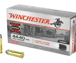 Winchester Ammunition USA 44-40 Win 225 Grain Cowboy Action Lead Flat Nose 50 Round Box USA4440CB