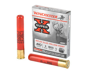 Winchester Ammunition Super-X 410 Gauge 3" 0.25 oz. Slug 5 Round Box X413RS5