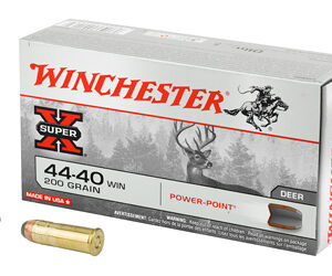 Winchester Ammunition Super-X 44-40 200 Grain Power Point 50 Round Box X4440