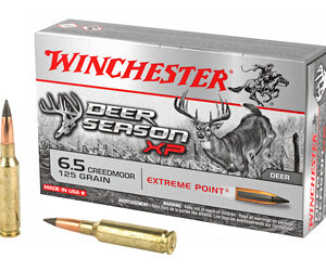 Winchester Ammunition Deer Season 6.5 Creedmoor 125 Grain Extreme Point Polymer Tip 20 Round Box X65DS