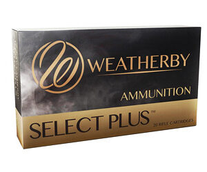 Weatherby Select Plus 257 Weatherby Magnum 115 Grain Nosler Ballistic Tip 20 Round Box N257115BST