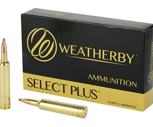 Weatherby Select Plus Ammunition 257 Weatherby Magnum 120 Grain Nosler Partition 20 Round Box N257120PT