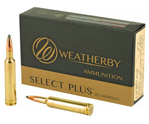 Weatherby Select Plus 270 Weatherby Magnum 150 Grain Nosler Partition 20 Round Box N270150PT