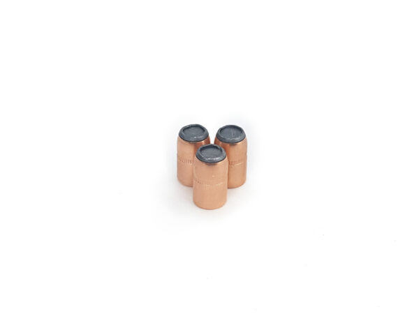 38 Caliber Bullets .357 Diameter 125 Grain Gold Country Rhino Power Strike Flat Nose Bullets ~ 50 Count - Image 3